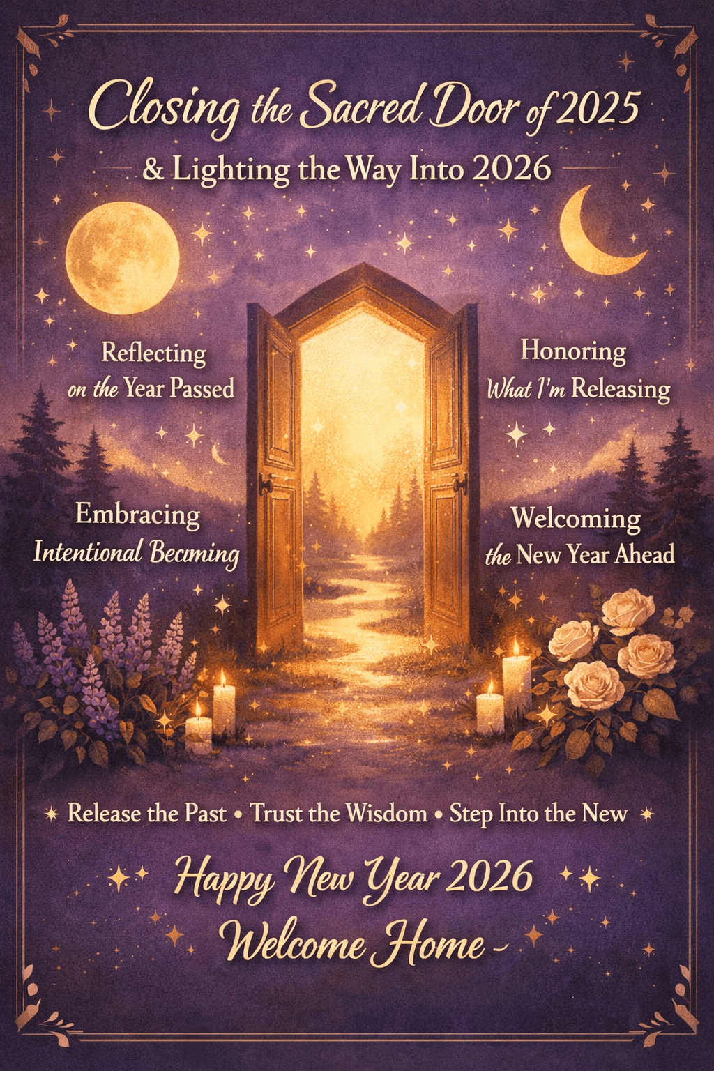 Closing the Sacred Door of 2025 & Lighting the Way Into 2026