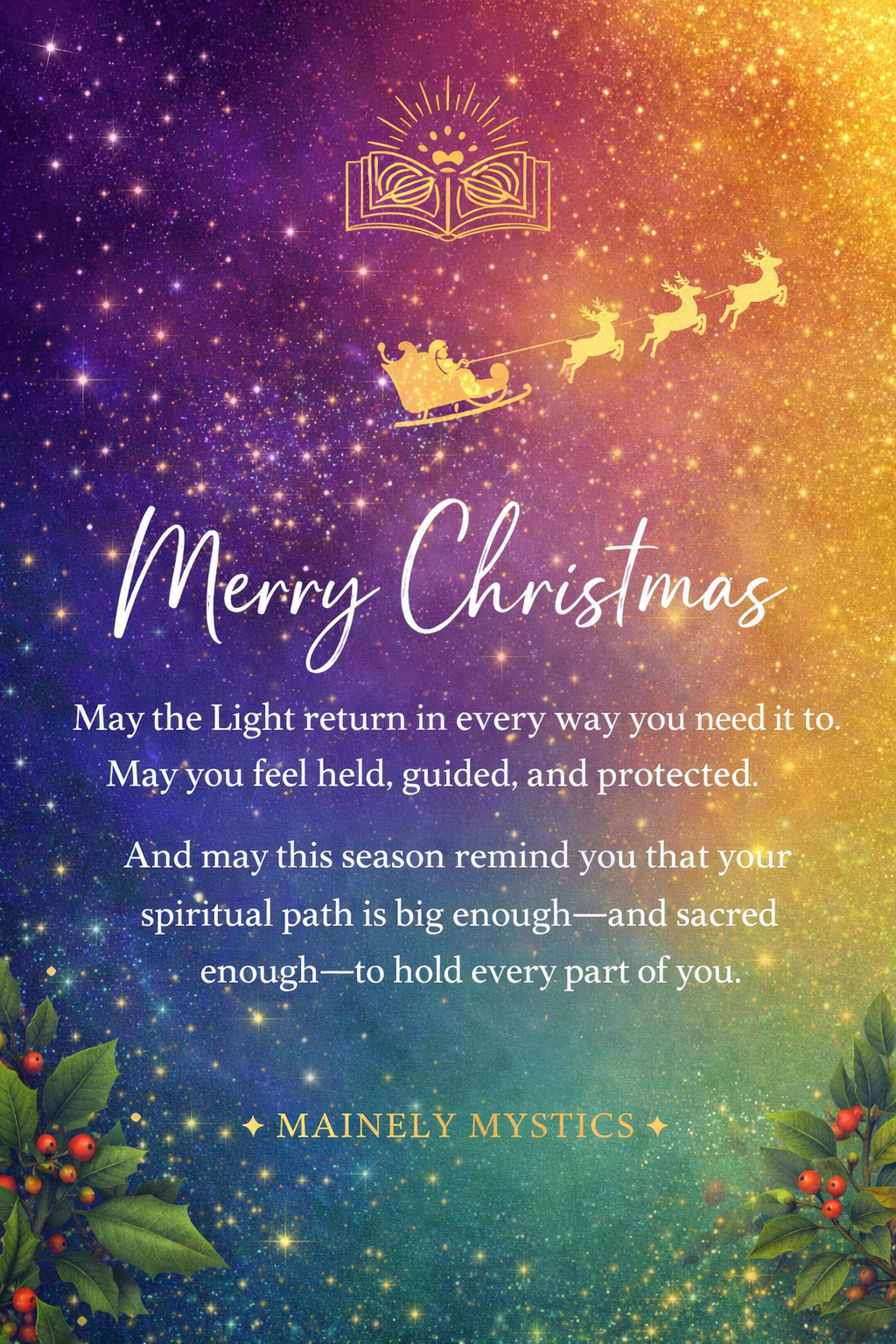 ✨ Christmas Through the Eyes of a Modern Witch&nbsp;✨