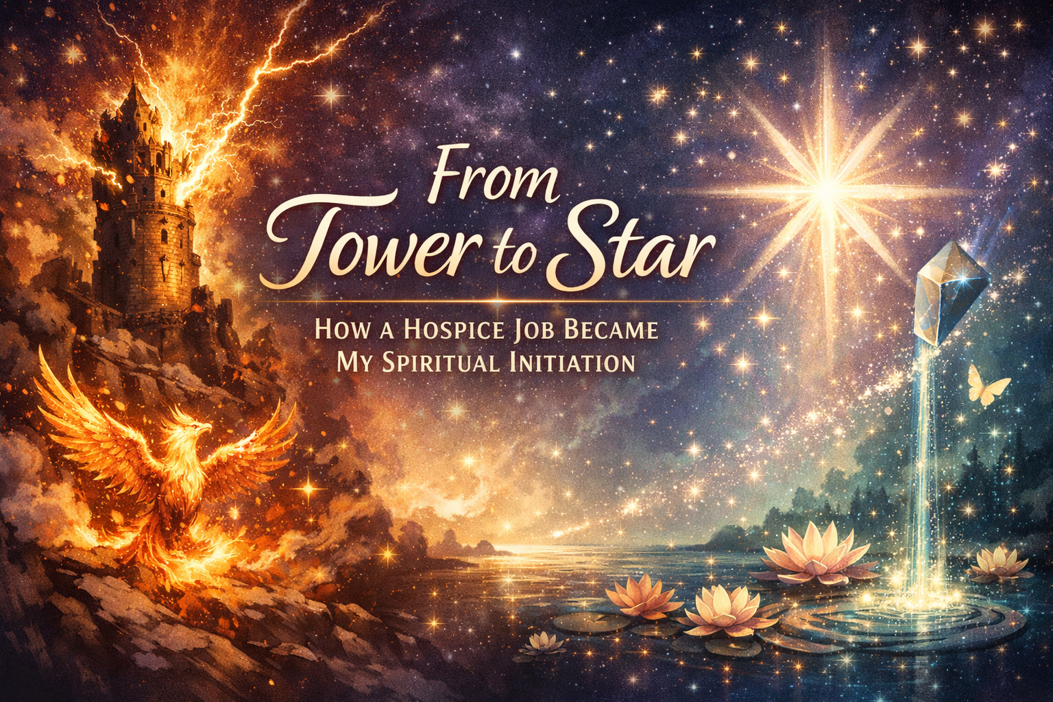 ⭐ From Tower to Star: How a Hospice Job Became My Spiritual Initiation